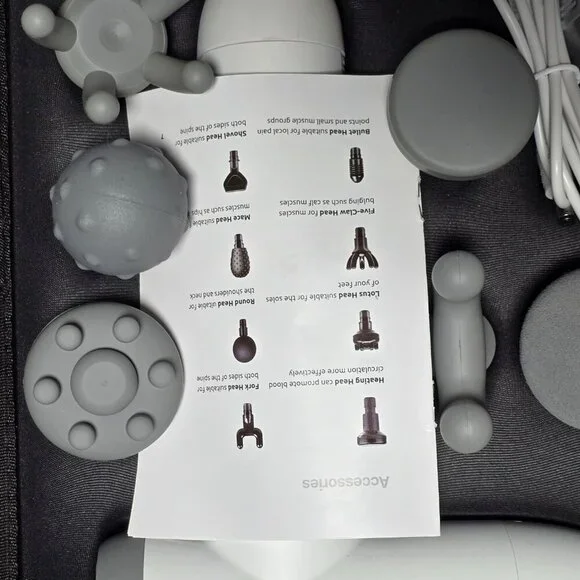 Revive Heated Massage Gun - Caring Mill by Aura - Like New - Picture 4 of 8